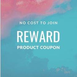No cost to join reward program to get product coupon