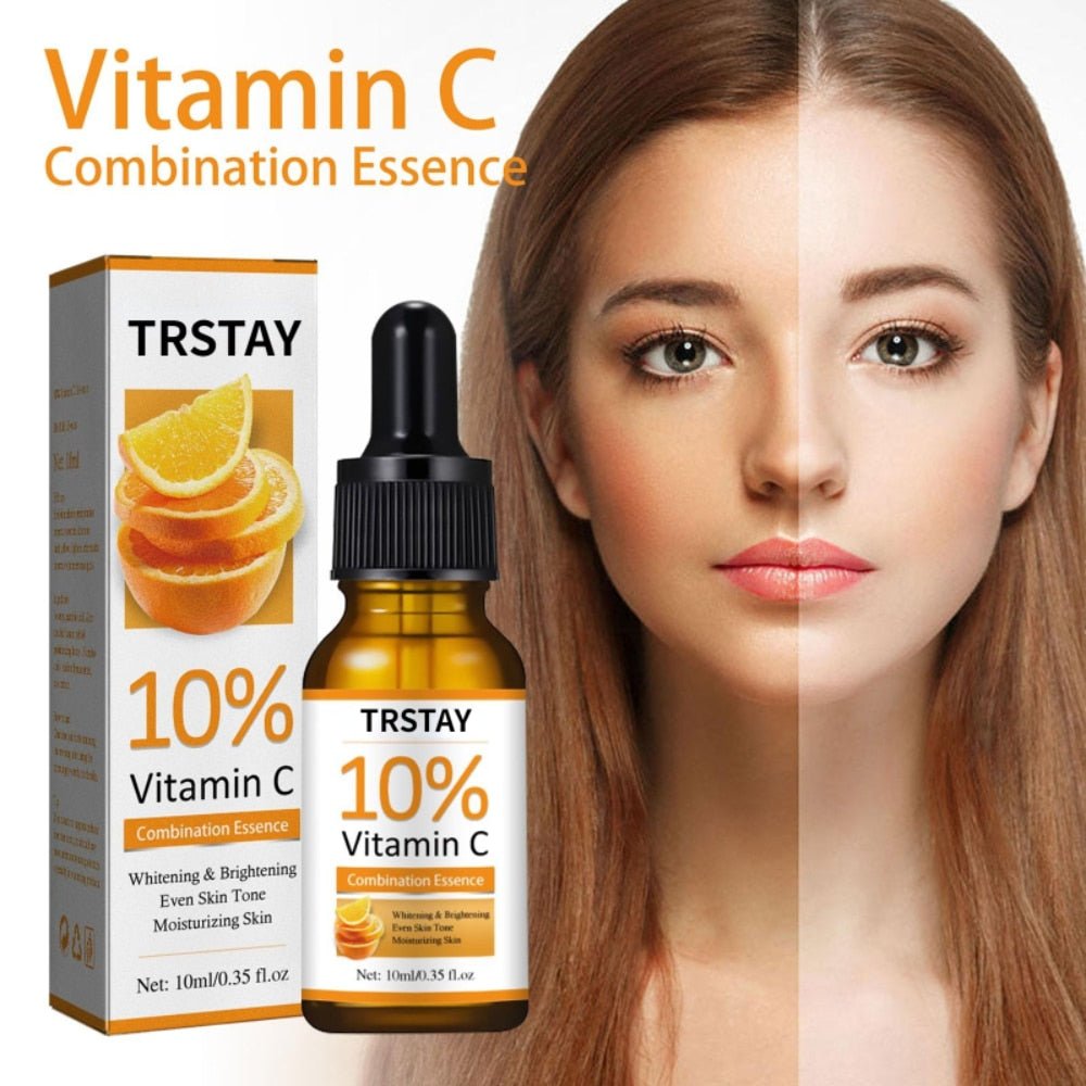 10% Vitamin C Whitening Facial Serum with Hyaluronic Acid, Rose Oil - thatnatureworld