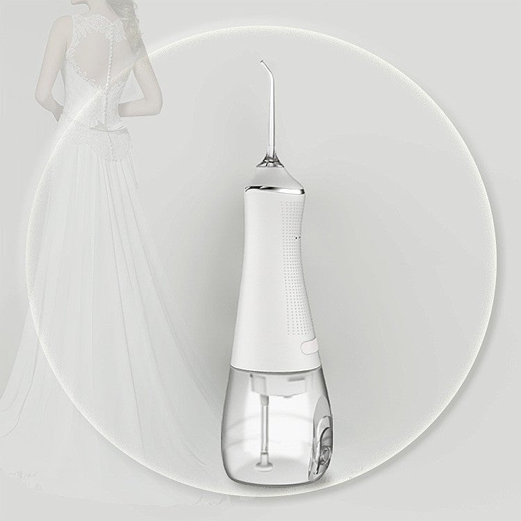 Oral Irrigator USB Rechargeable Water Floss. Portable Dental Water Flosser Jet 350ml. Irrigator Dental Teeth Cleaner 5 Jet