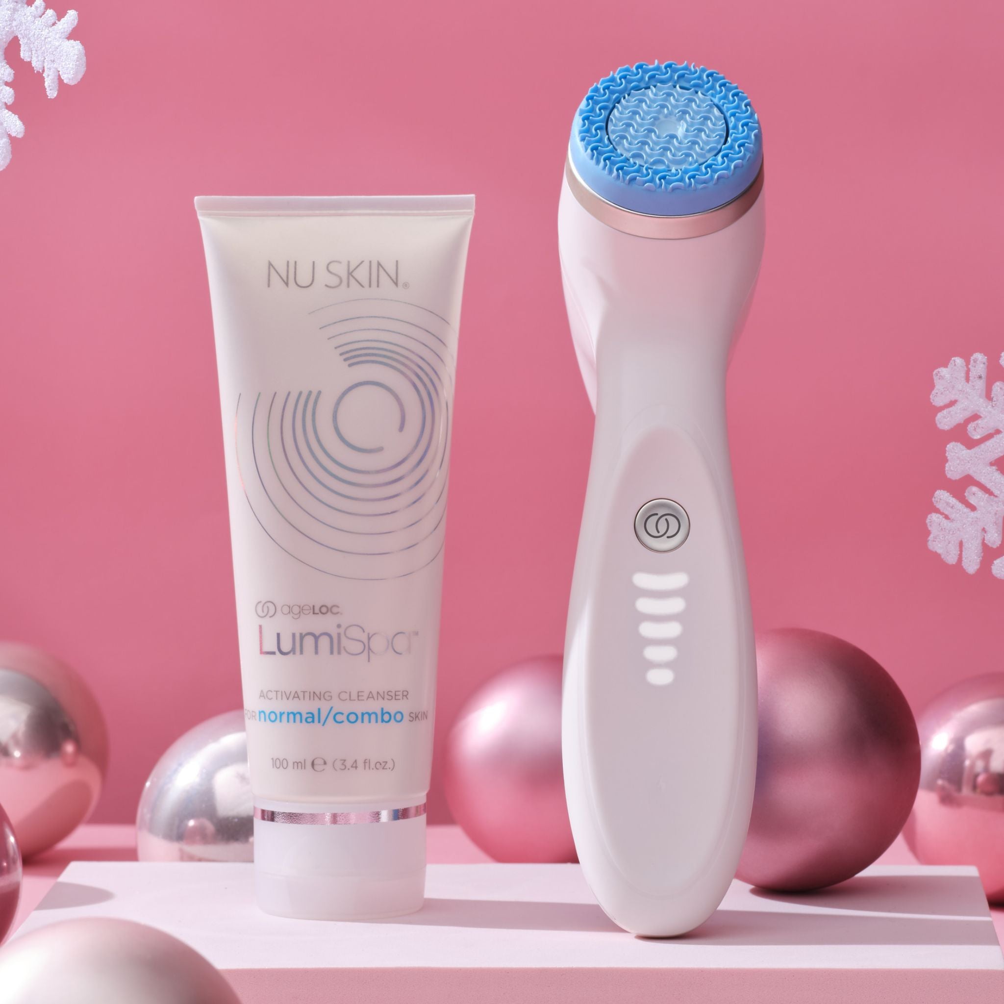 ageLOC LumiSpa iO (Normal/Combination) With Milk Thistle Oil,Porphyra Umbilicalis Extract, Nannochloropsis Oculata Extract