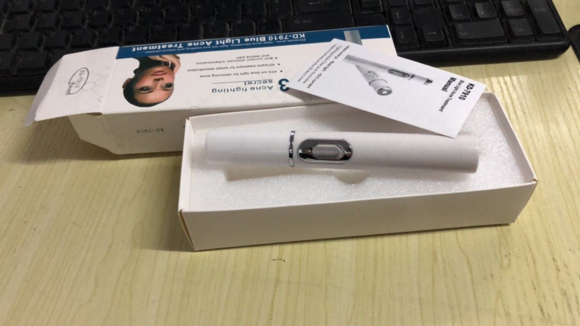 Blue Light Therapy Acne Laser Pen Soft Scar Wrinkle Removal Treatment Device Skin Care Beauty Equipment - thatnatureworld