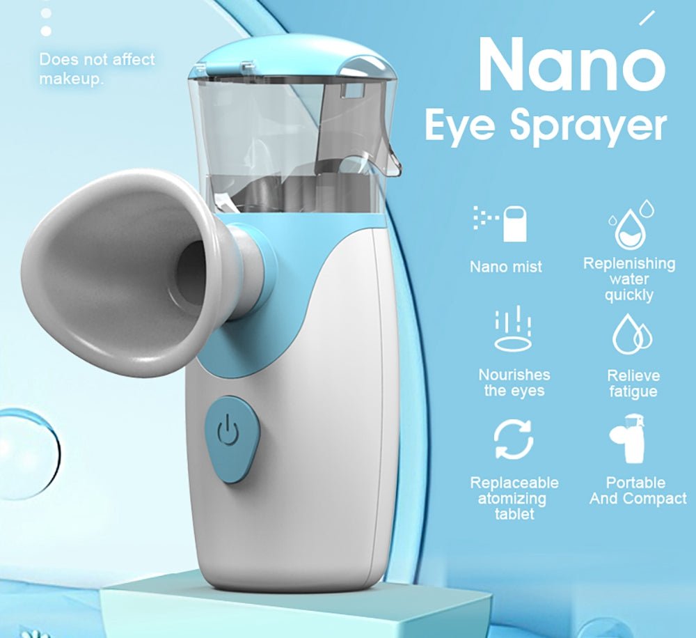 Eye Sprayer Face Spray Nano Steamer Moisturizing Water Mist Relieve - thatnatureworld
