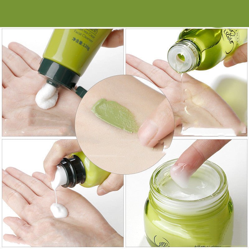 Green Tea Essence Herbal 5-Piece Set - thatnatureworld