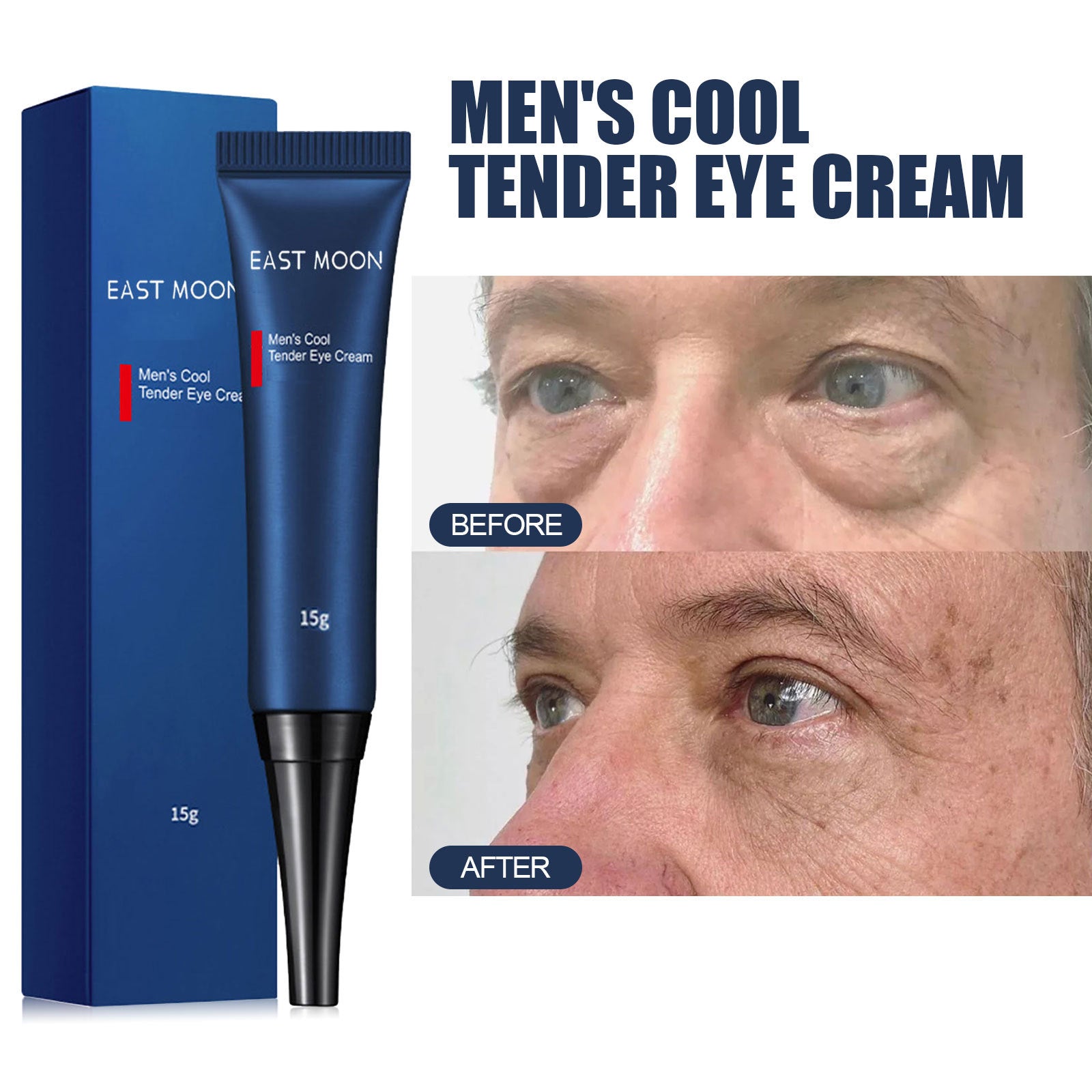Men's Retinol Firming And Lightening Dark Circles Moisturizing Eye Cream - thatnatureworld