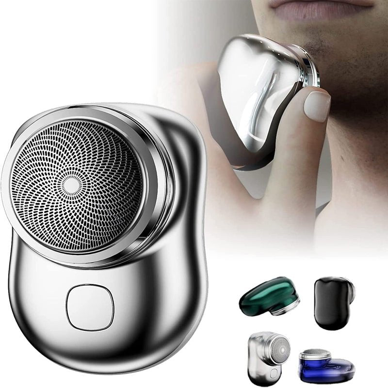 Mini Portable Face Cordless Shavers. Rechargeable USB Electric Shaver. Wet & Dry Painless Shaving For Men - thatnatureworld