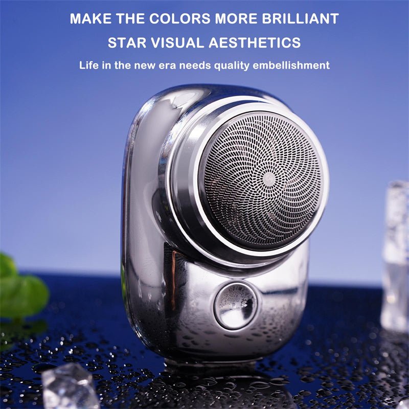 Mini Portable Face Cordless Shavers. Rechargeable USB Electric Shaver. Wet & Dry Painless Shaving For Men - thatnatureworld