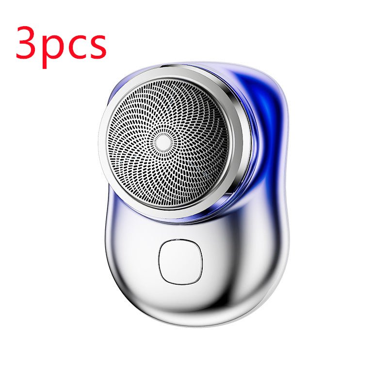 Mini Portable Face Cordless Shavers. Rechargeable USB Electric Shaver. Wet & Dry Painless Shaving For Men - thatnatureworld
