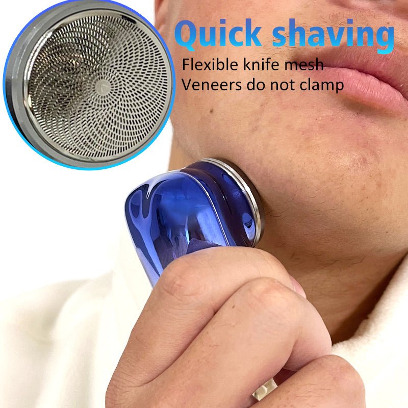 Mini Portable Face Cordless Shavers. Rechargeable USB Electric Shaver. Wet & Dry Painless Shaving For Men - thatnatureworld