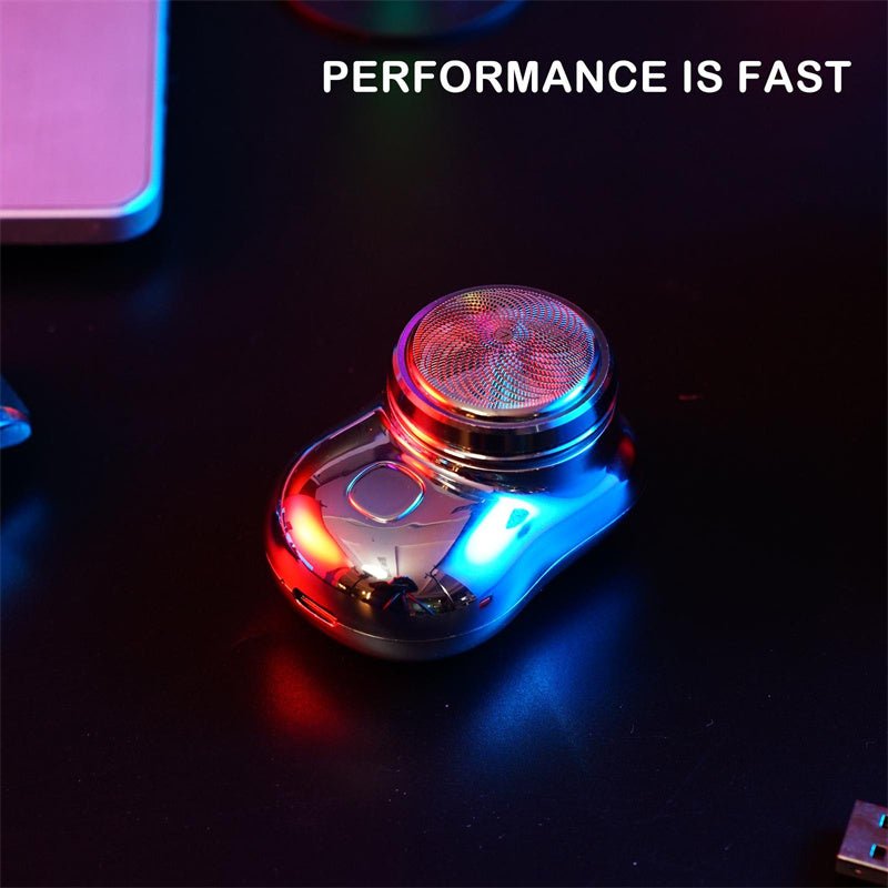 Mini Portable Face Cordless Shavers. Rechargeable USB Electric Shaver. Wet & Dry Painless Shaving For Men - thatnatureworld