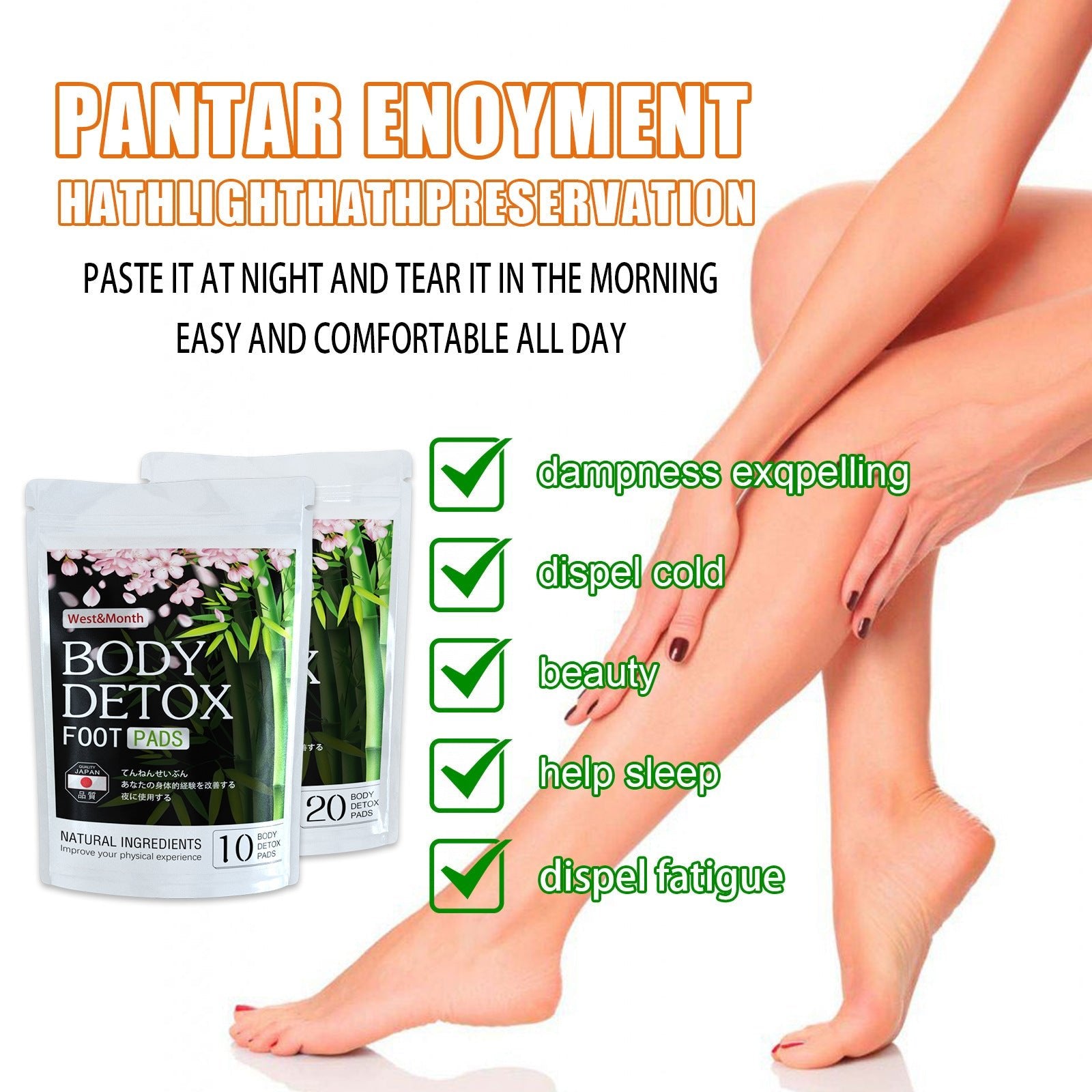 Natural Herbal Foot Patch For Beauty And Sleep - thatnatureworld