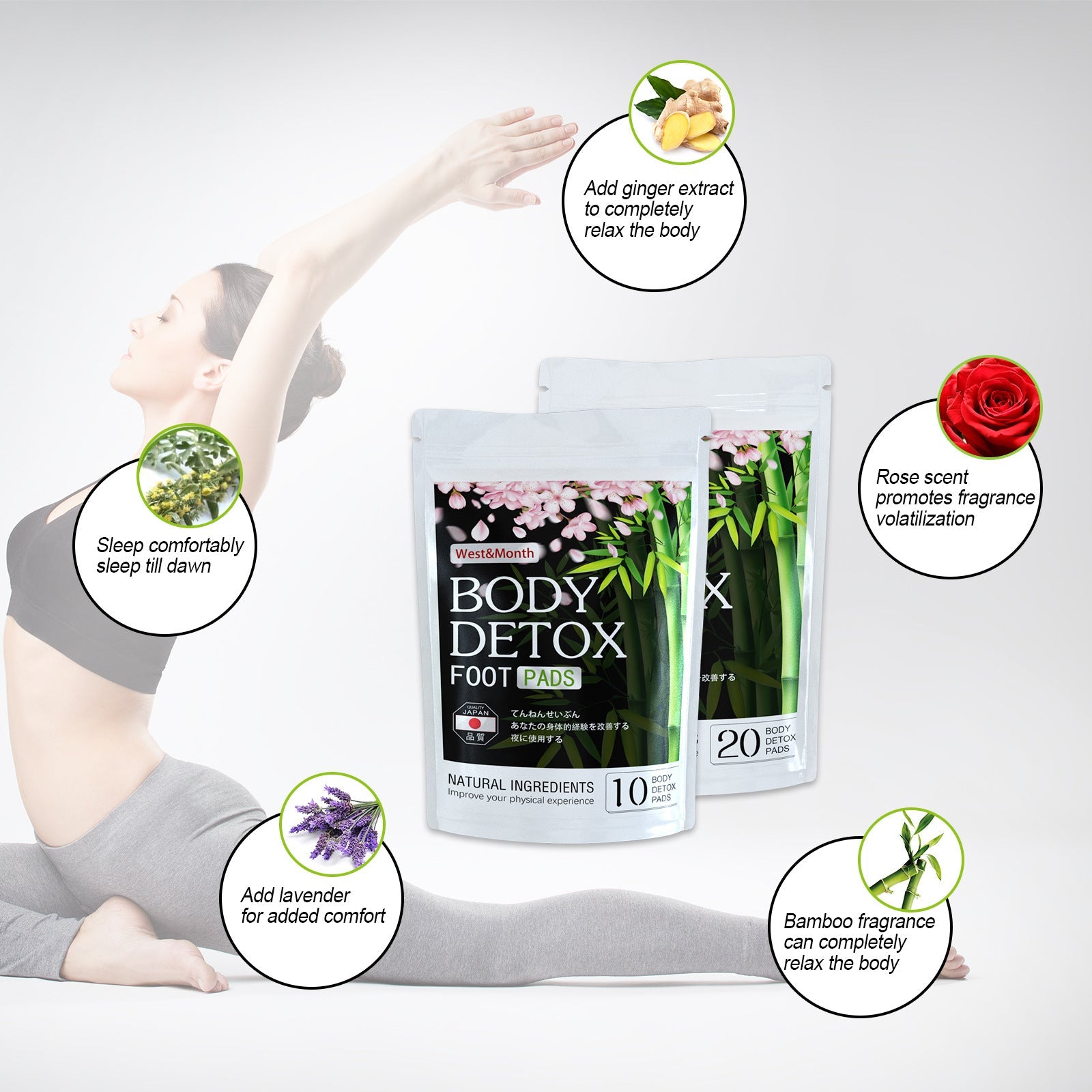 Natural Herbal Foot Patch For Beauty And Sleep - thatnatureworld