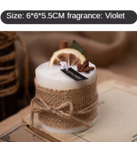Smokeless Scented Candles. Natural Environmentally Friendly. Plant Essential Oil - thatnatureworld