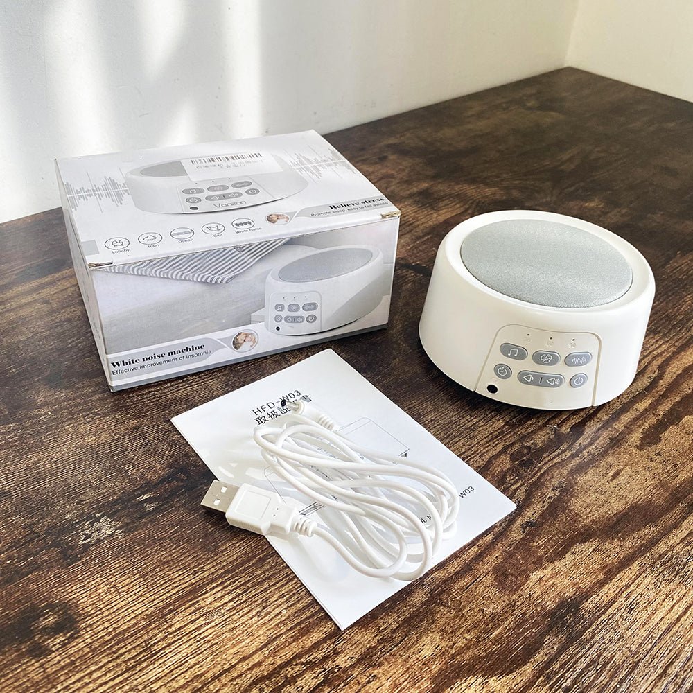 White Noise Relaxing Machine Sleep Aid. Sound Relaxation Therapy - thatnatureworld