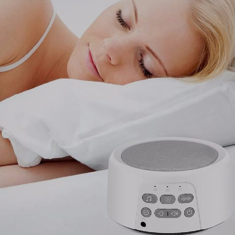 White Noise Relaxing Machine Sleep Aid. Sound Relaxation Therapy - thatnatureworld